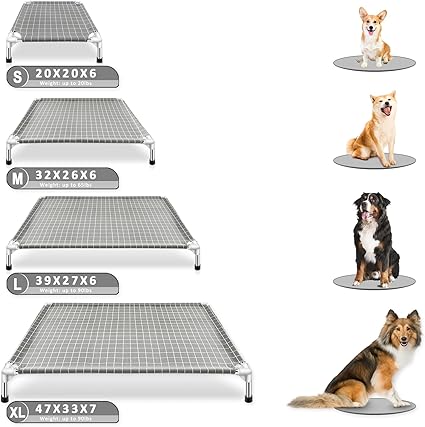 Cama elevada para mascotas